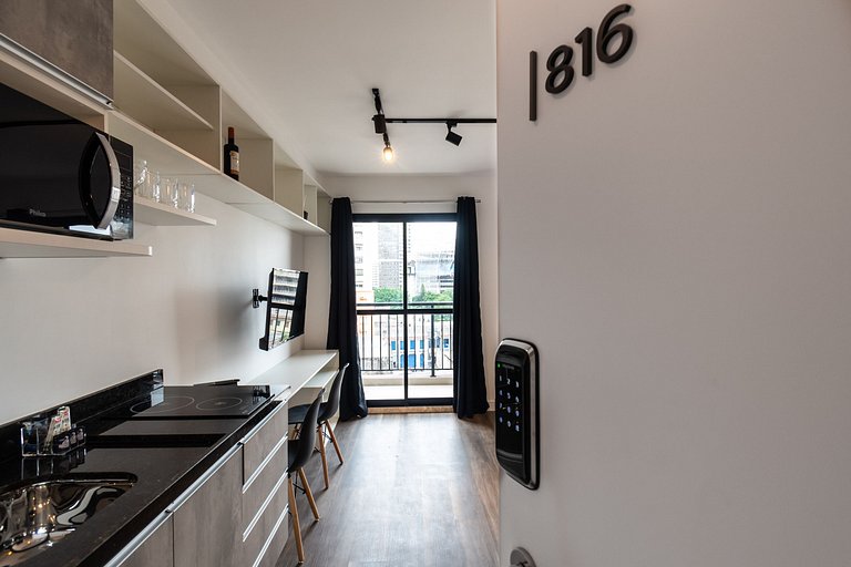 MA816 Studio no Centro Histórico com aconchego