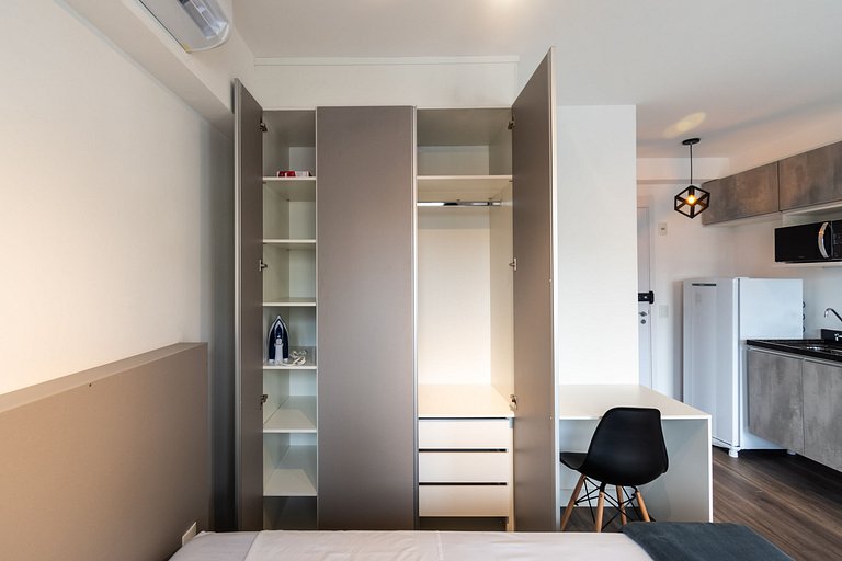 MA816 Studio no Centro Histórico com aconchego