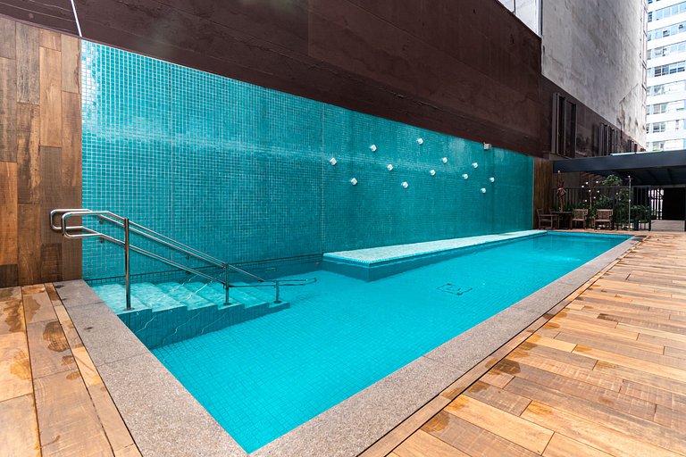 MA607 Studio contemporâneo próx. à Estação da Luz