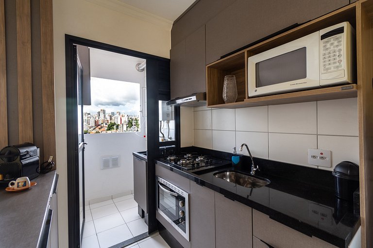 AA13 Apartamento elegante com vaga na Bela Vista