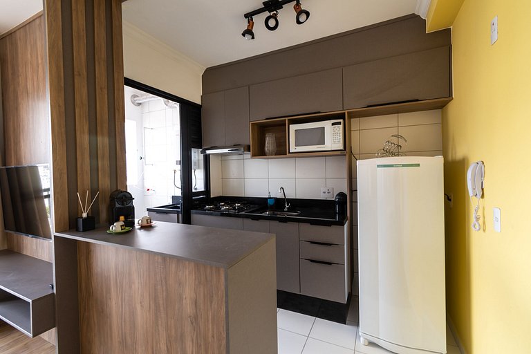 AA13 Apartamento elegante com vaga na Bela Vista