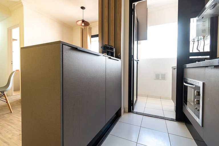AA13 Apartamento elegante com vaga na Bela Vista
