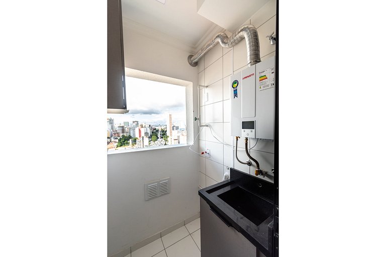 AA13 Apartamento elegante com vaga na Bela Vista
