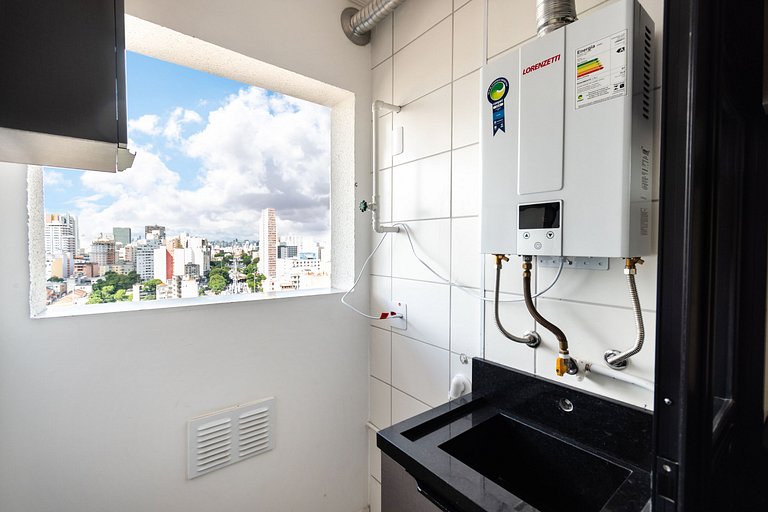 AA13 Apartamento elegante com vaga na Bela Vista