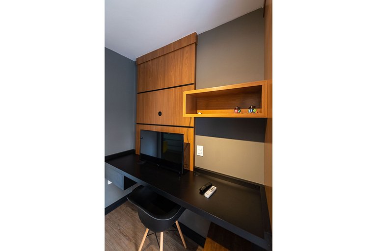 MI312 Studio perfeito com conforto e aconchego p/4