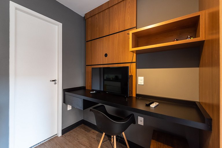 MI312 Studio perfeito com conforto e aconchego p/4