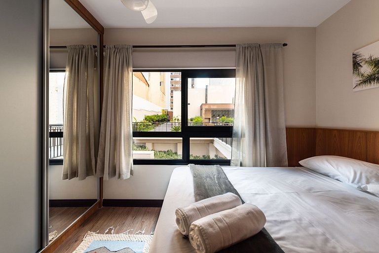 MI312 Studio perfeito com conforto e aconchego p/4