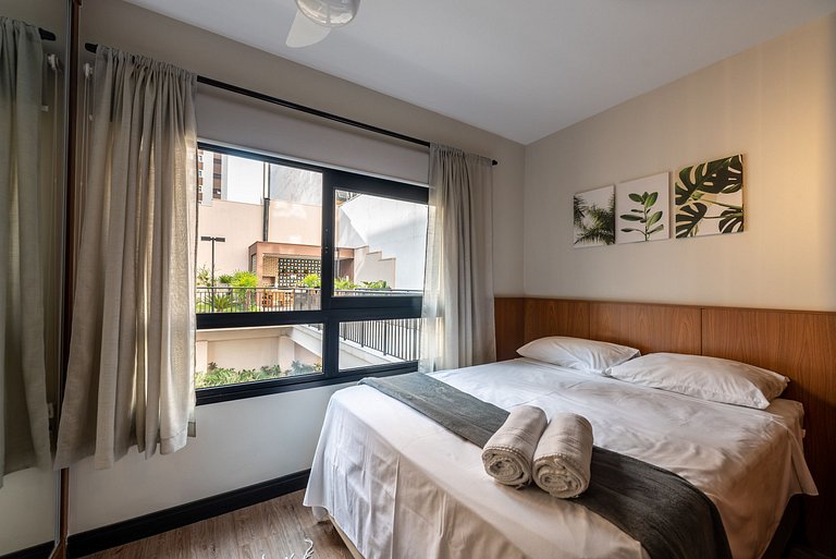 MI312 Studio perfeito com conforto e aconchego p/4