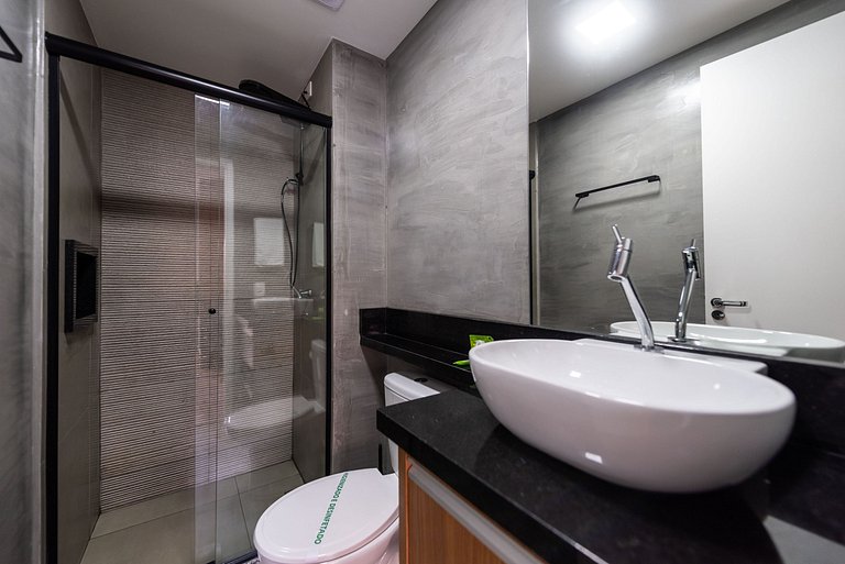 MI312 Studio Funcional e Aconchegante p/ Até 4