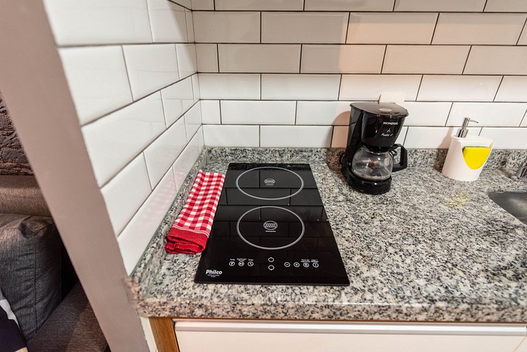 MI312 Studio perfeito com conforto e aconchego p/4