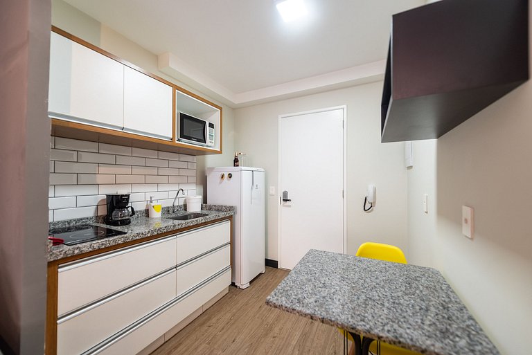 MI312 Studio perfeito com conforto e aconchego p/4