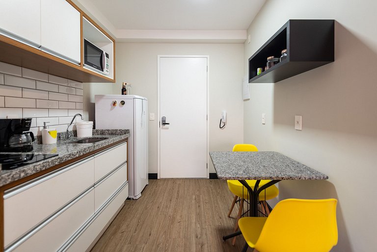 MI312 Studio perfeito com conforto e aconchego p/4