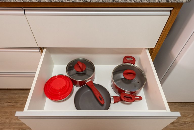 MI312 Studio Funcional e Aconchegante p/ Até 4