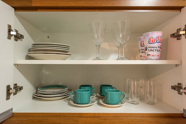 MI312 Studio perfeito com conforto e aconchego p/4