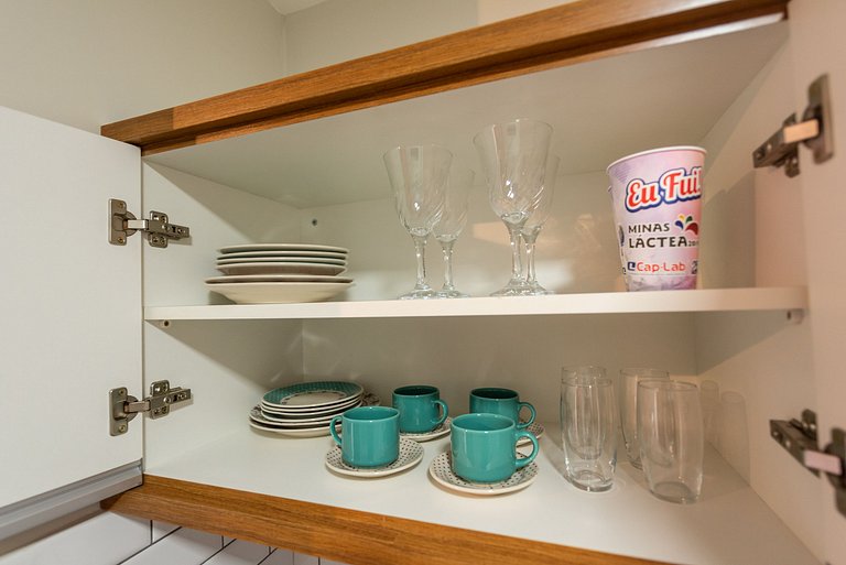 MI312 Studio perfeito com conforto e aconchego p/4