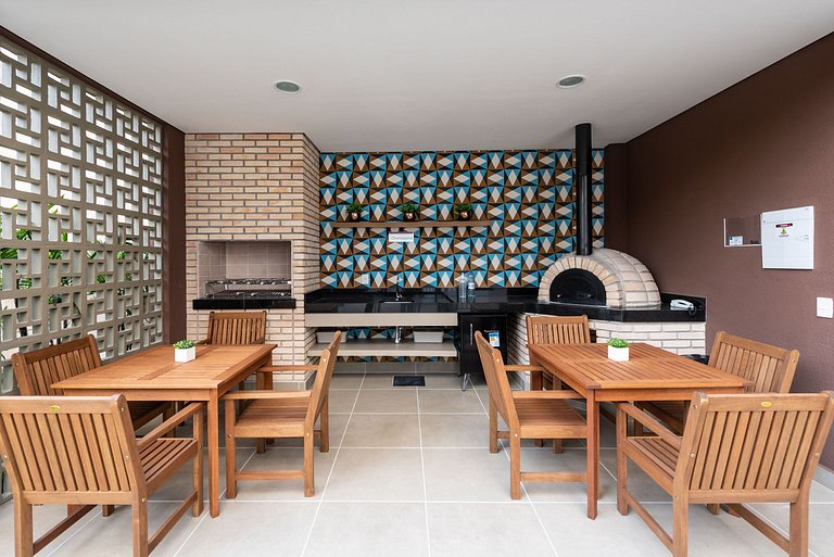 MI602 Studio Charmoso e Confortável p/ Até 4