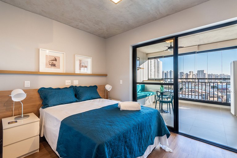 VO13 Studio Prático e Confortável | Bom Retiro