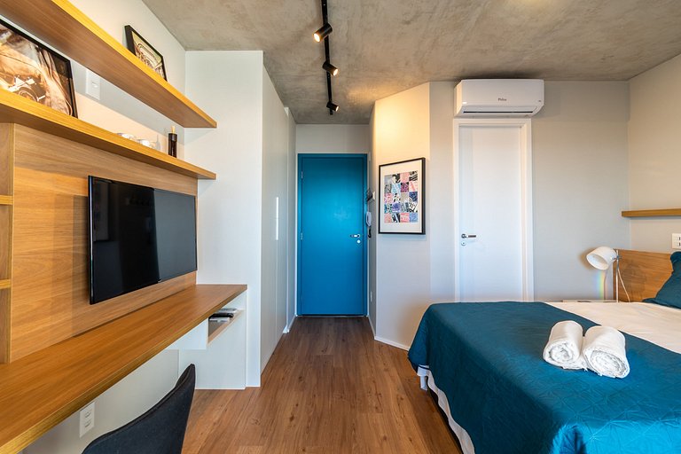 VO13 Studio Prático e Confortável | Bom Retiro