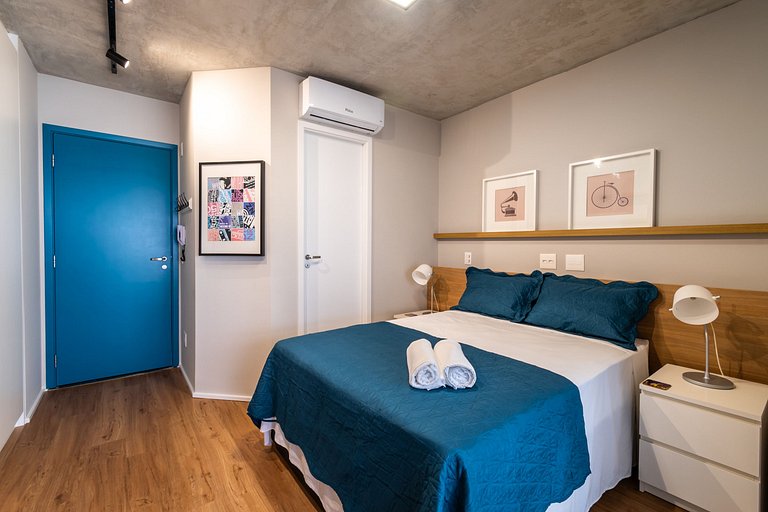 VO13 Studio Prático e Confortável | Bom Retiro