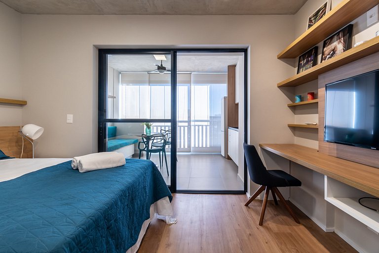 VO13 Studio Prático e Confortável | Bom Retiro