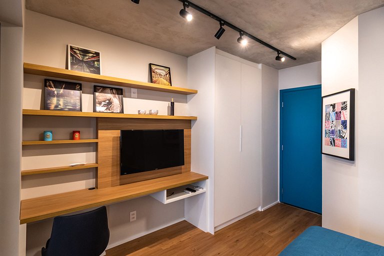 VO13 Studio Prático e Confortável | Bom Retiro