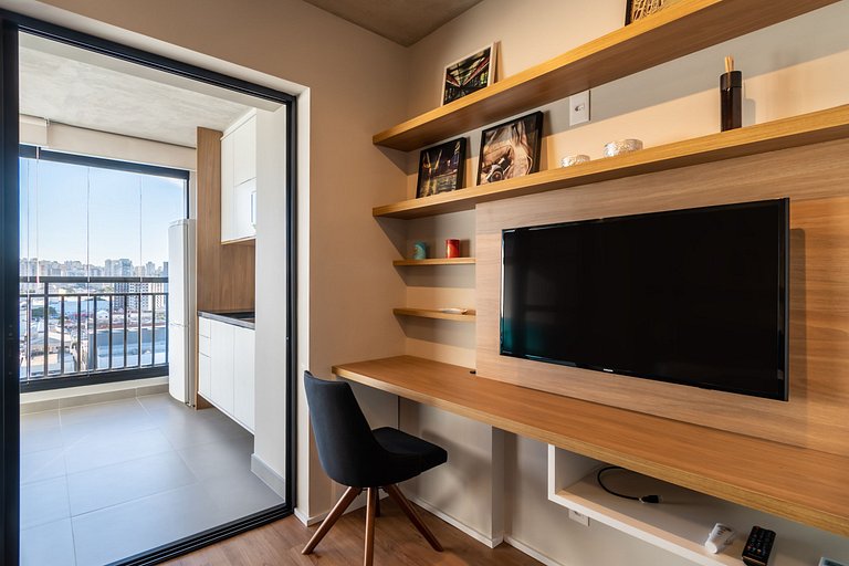 VO13 Studio Prático e Confortável | Bom Retiro