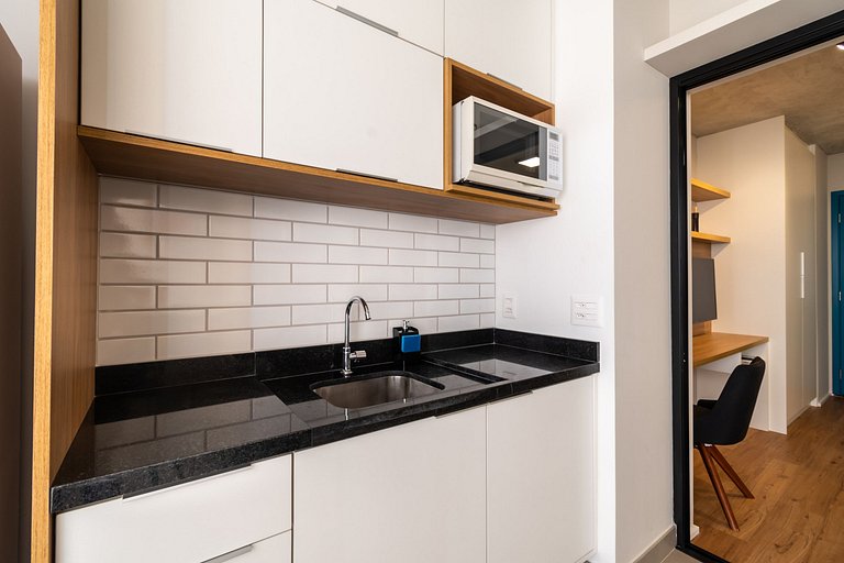 VO13 Studio Prático e Confortável | Bom Retiro