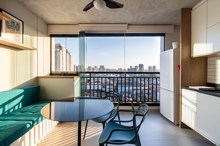 VO13 Studio Prático e Confortável | Bom Retiro