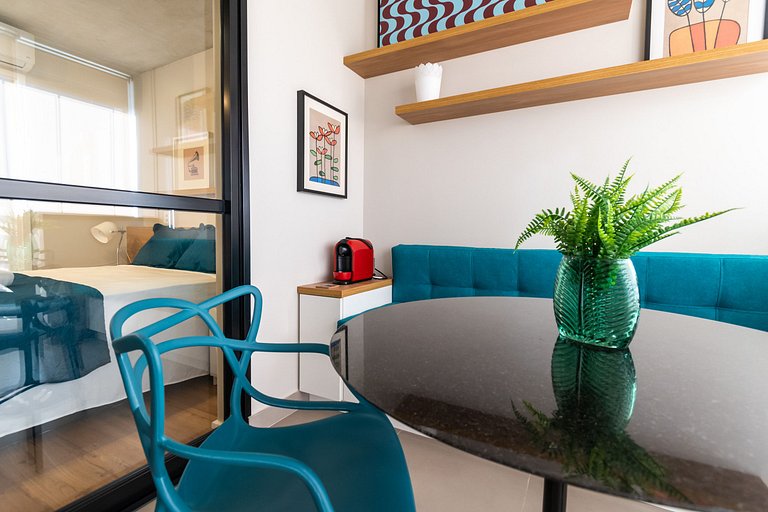 VO13 Studio Prático e Confortável | Bom Retiro