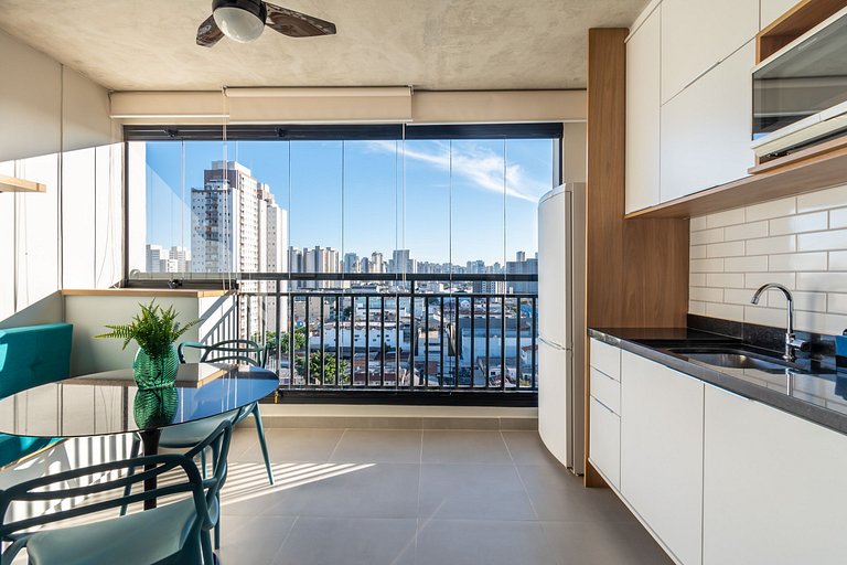 VO13 Studio Prático e Confortável | Bom Retiro