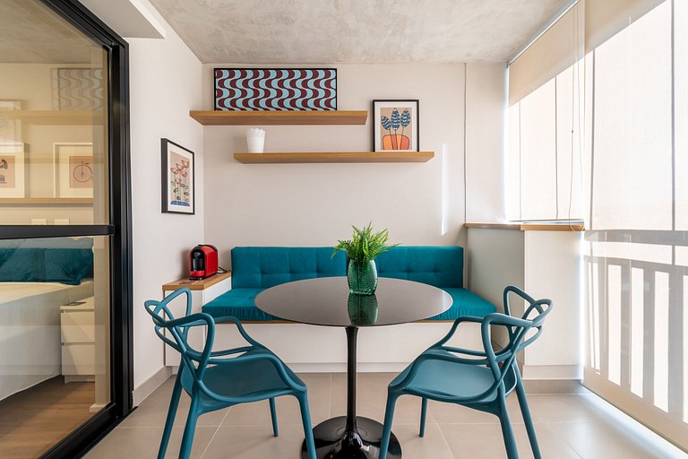VO13 Studio Prático e Confortável | Bom Retiro