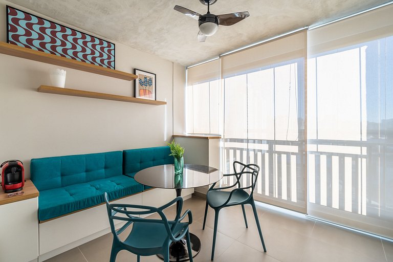 VO13 Studio Prático e Confortável | Bom Retiro