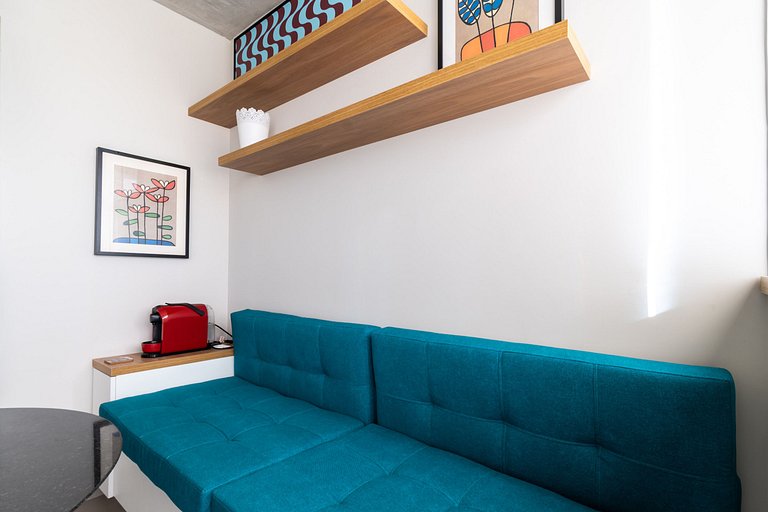 VO13 Studio Prático e Confortável | Bom Retiro