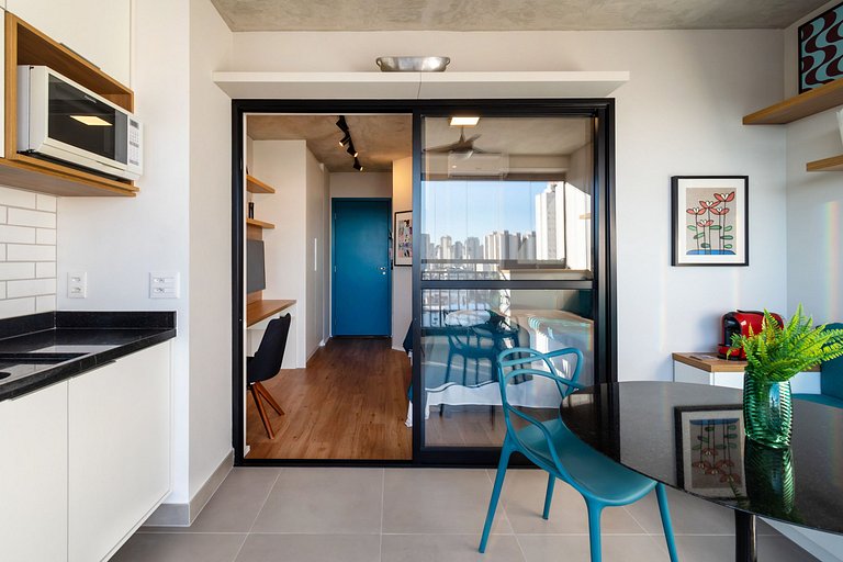 VO13 Studio Prático e Confortável | Bom Retiro