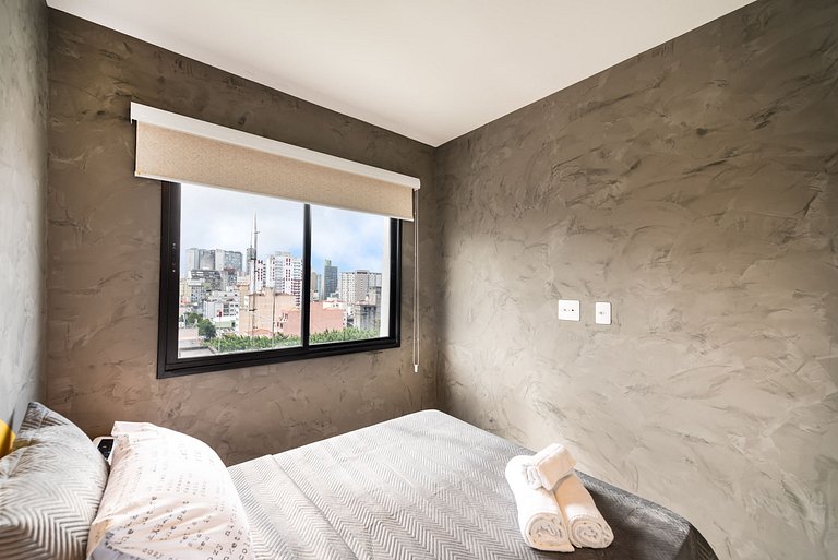 AQ1215 Apto 1 quarto com vista Prox Av Paulista