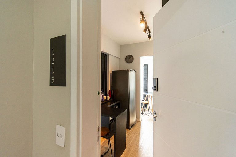 AQ1215 Apto 1 quarto com vista Prox Av Paulista