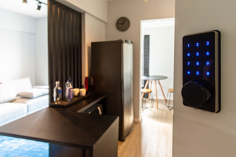 AQ1215 Apto 1 quarto com vista Prox Av Paulista