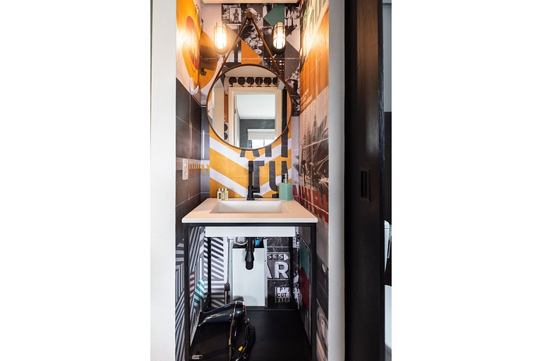 AQ1215 Apto 1 quarto com vista Prox Av Paulista