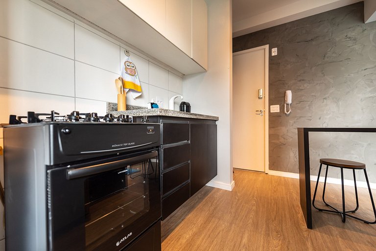 AQ1215 Apto 1 quarto com vista Prox Av Paulista