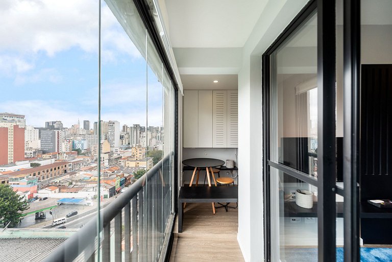AQ1215 Apto 1 quarto com vista Prox Av Paulista