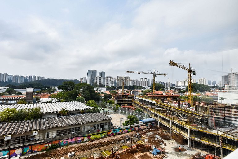 TA4 Studio Confortável Perto da Transamérica Expo