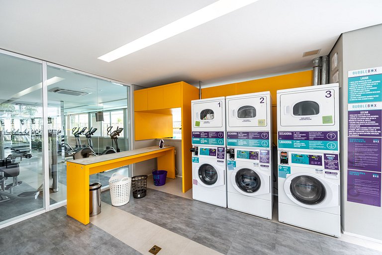 VU3 Studio Confortável com Vaga | Allianz Parque