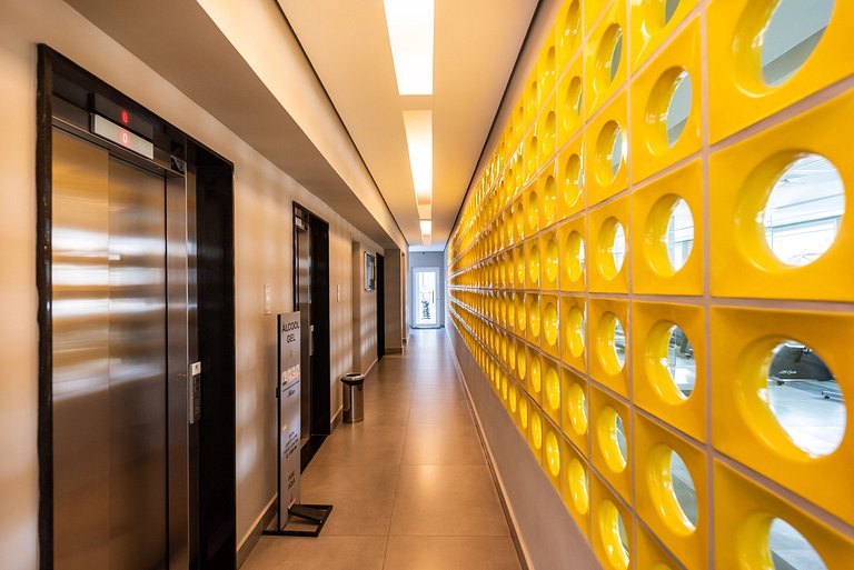 VU3 Studio Confortável com Vaga | Allianz Parque