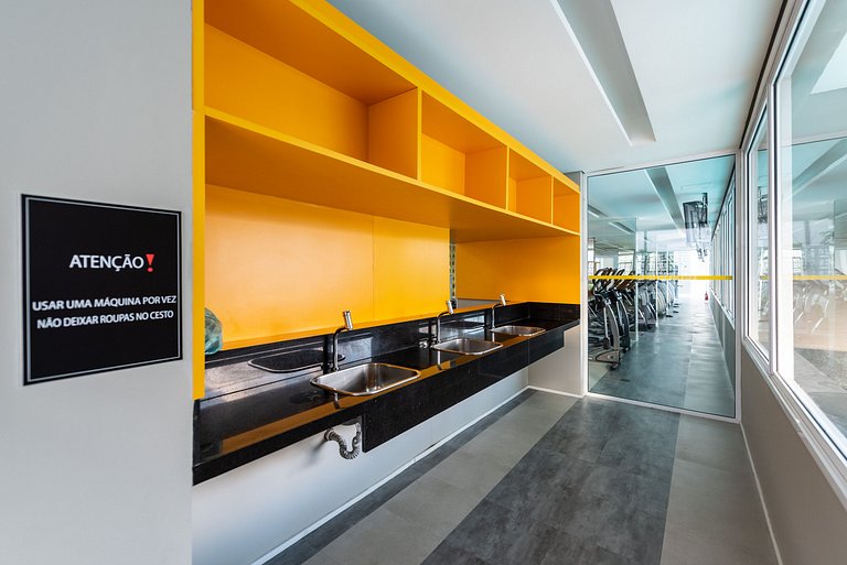 VU3 Studio Confortável com Vaga | Allianz Parque