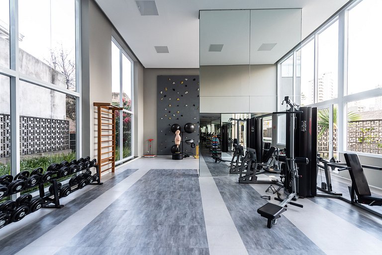 VU3 Studio Confortável com Vaga | Allianz Parque