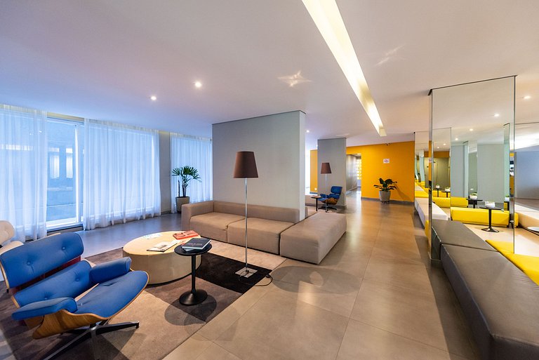 VU3 Studio Confortável com Vaga | Allianz Parque