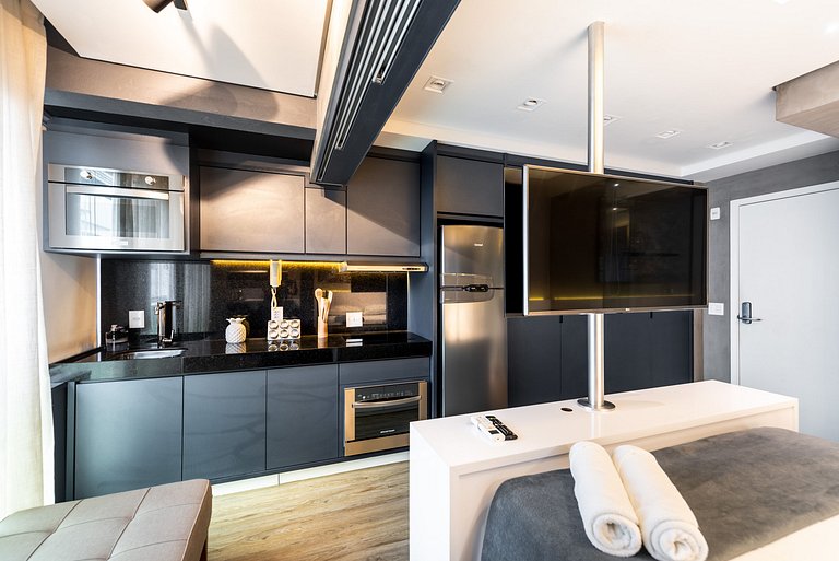 VU3 Studio Confortável com Vaga | Allianz Parque