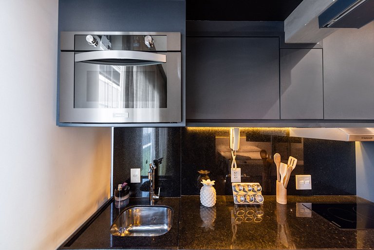 VU3 Studio Confortável com Vaga | Allianz Parque