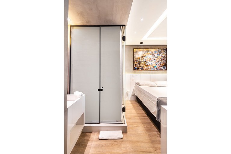 VU3 Studio Confortável com Vaga | Allianz Parque