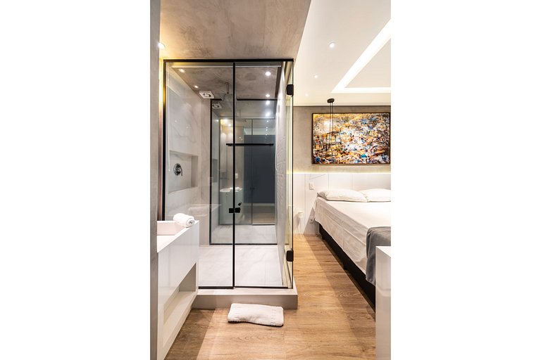 VU3 Studio Confortável com Vaga | Allianz Parque